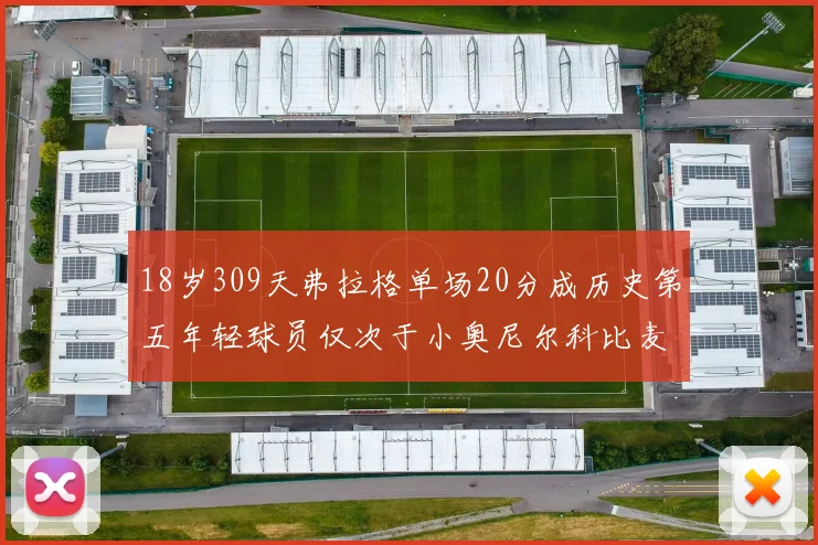 18岁309天弗拉格单场20分成历史第五年轻球员仅次于小奥尼尔科比麦迪和詹姆斯